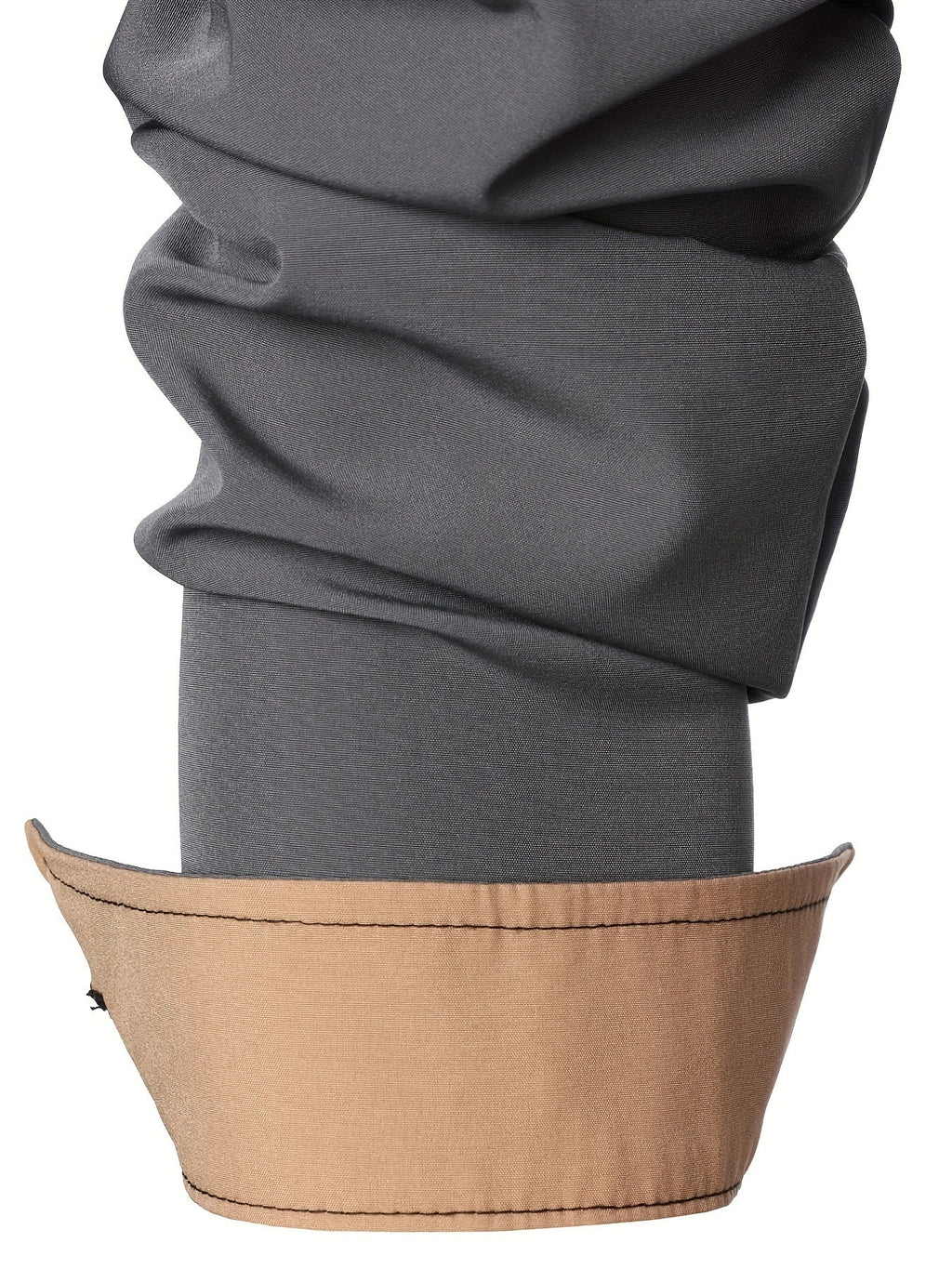 Contrast-Trim Long Sleeve Shirt | Casual Cotton Blend Top for Everyday Wear