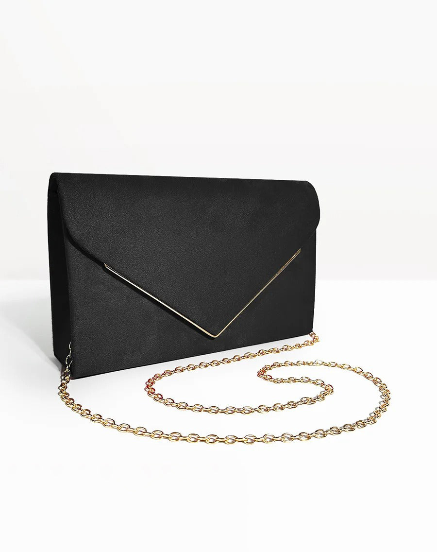 Suede Clutch Bag – Evening & Occasion Bag