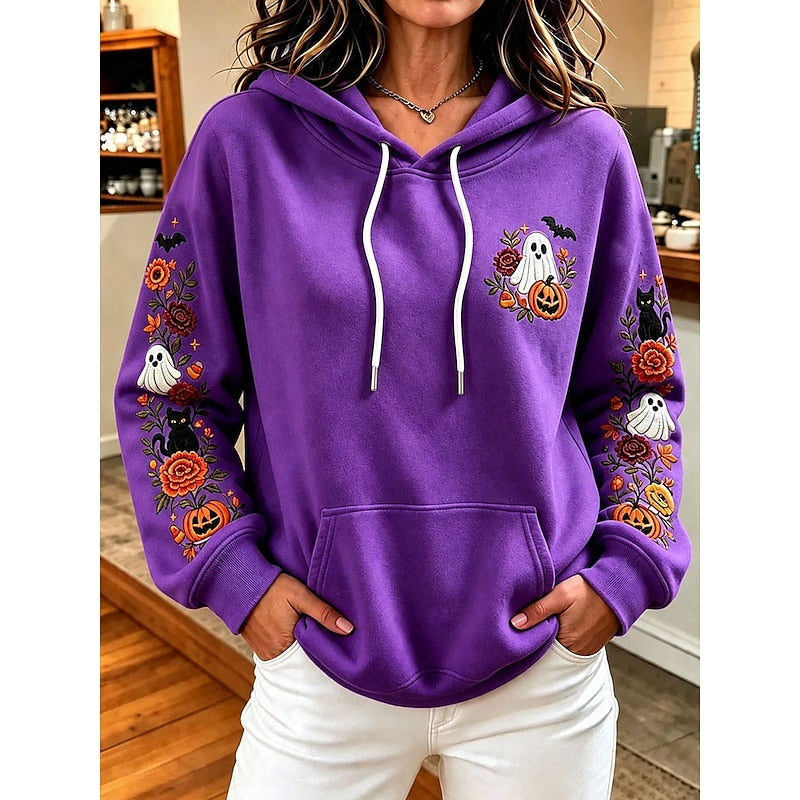 Cozy Halloween Hoodie for Adults | Soft Cotton Blend | Festive Design