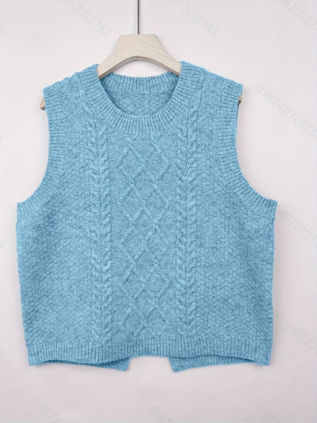 Cable-Knit Sweater Vest | Cozy Knitwear | Casual Layering Essential