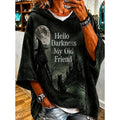 Halloween Graphic Hoodie with Hooded Design for Festive Wear