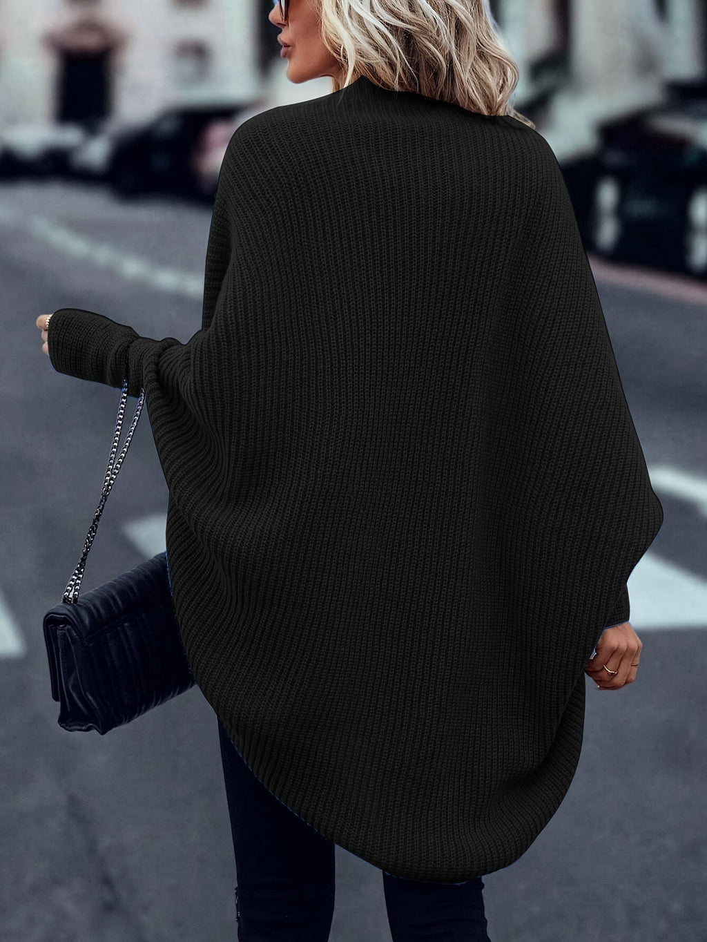 Christmas Longline Cardigan in Soft Knit for Cozy Holiday Wear