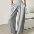 High-Waist Wide-Leg Lounge Trousers | Soft Fabric | Casual Comfort Wear