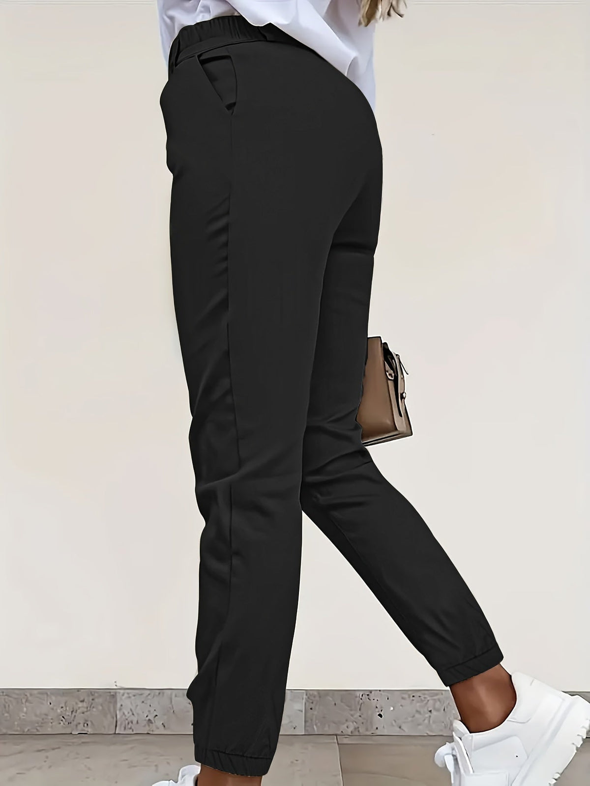 Slim-Fit Tailored Trousers for Women | Office Wear | Comfortable Fabric