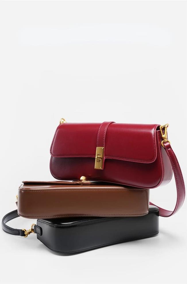 Leather Shoulder Bag – Everyday Handbag