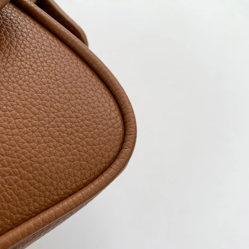 Leather Baguette Shoulder Bag – Everyday Handbag