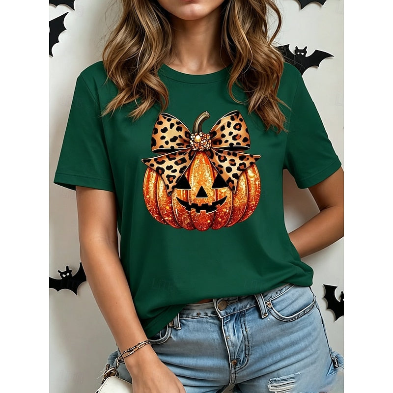Halloween Graphic T-Shirt | Crew Neck | Cotton Material | Casual Wear