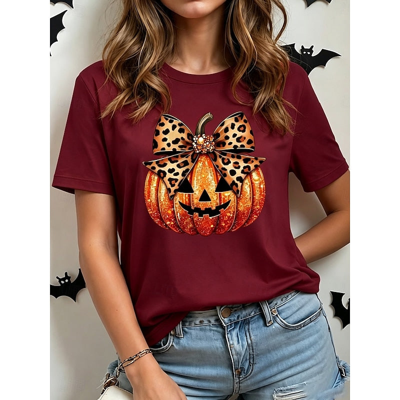Halloween Graphic T-Shirt | Crew Neck | Cotton Material | Casual Wear