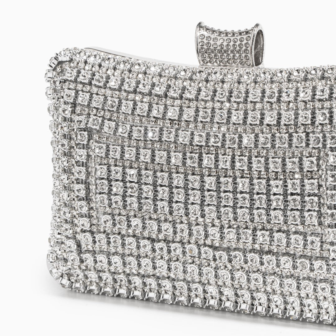 Satin Chain Clutch Bag – Evening & Occasion Bag