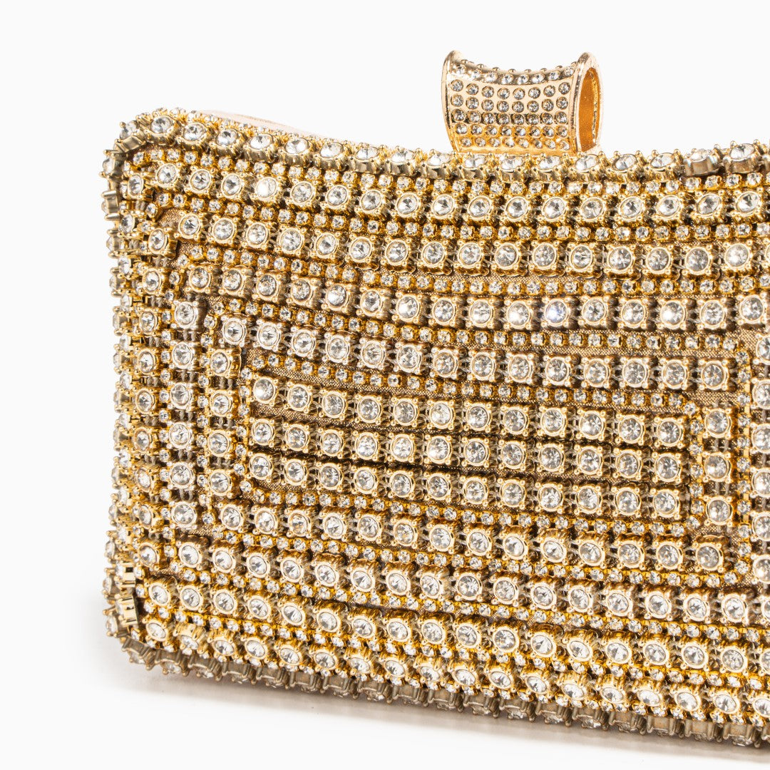 Satin Chain Clutch Bag – Evening & Occasion Bag