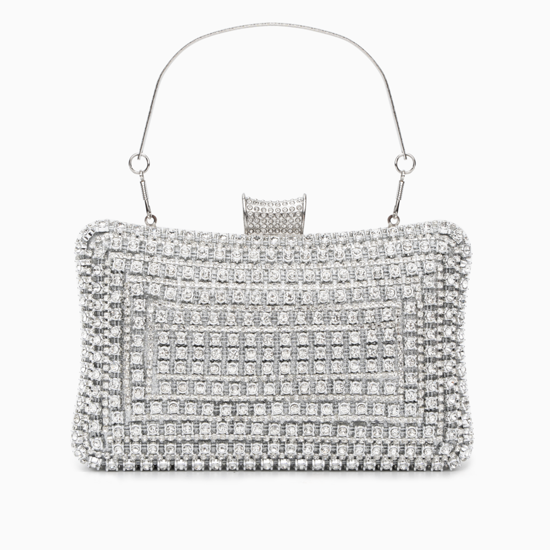 Satin Chain Clutch Bag – Evening & Occasion Bag