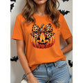 Halloween Graphic T-Shirt | Crew Neck | Cotton Material | Casual Wear